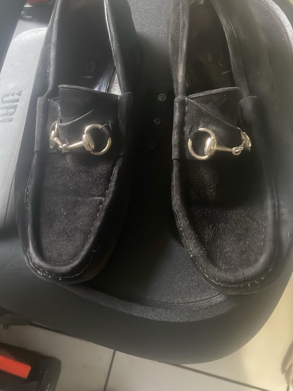 Black Men's Horsebit Loafers